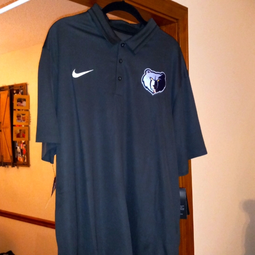 XXL NBA Grizzlies collar shirt